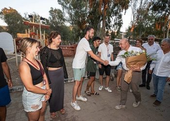 Soyer 20. Gençlik Yaz Kampı’nı ziyaret etti