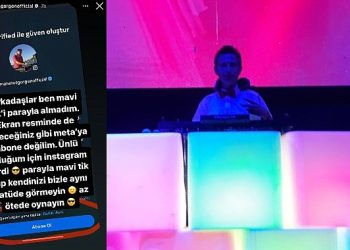 Ünlü DJ Mahmut Görgen’den Instagram Mavi Tik Tartışması