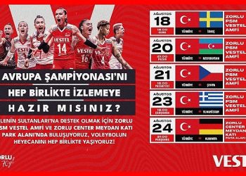 Voleybolda ulusal heyecan Vestel’le Güçlü Center’da