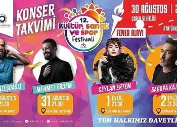 12. Kültür, Sanat ve Spor Şenliği Başlıyor