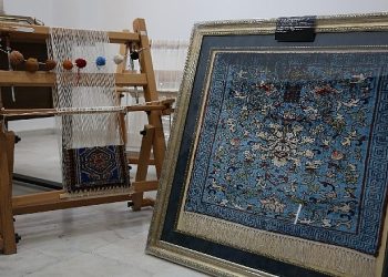 126 Bin düğümlük göz kamaştıran İpek Halı