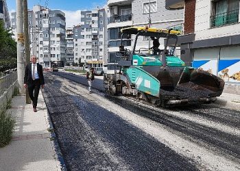 21 Bin 789 Ton Asfalt Serildi, 125 Bin Metrekare Kilit Parke Döşendi