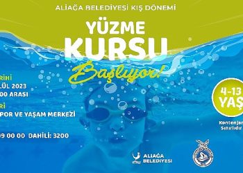 Aliağa Spor ve Hayat Merkezi’nde Yüzme Kursları Başlıyor