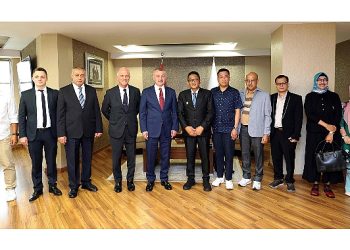 Büyükakın, Padang Belediye Liderini ağırladı