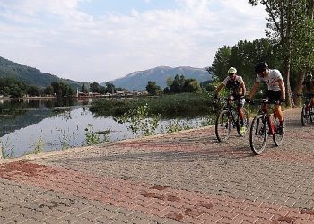 Gölcük Yaylası’nda nefes kesen spor aktiflikleri