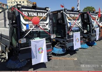 Kayseri Kocasinan Belediyesi Yerli ve Ulusal Üretimle Filosunu Güçlendirdi