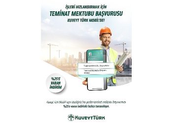 Kuveyt Türk taşınabilir şubeden teminat müracaat hizmetini başlattı