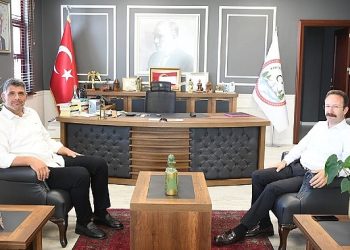 Lider Kocaman’dan Kaymakam Yamlı’ya ziyaret