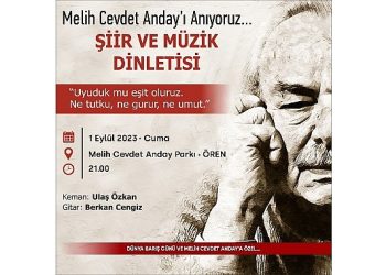 Milas Belediyesi’nden Melih Cevdet Anday’ı anma aktifliği