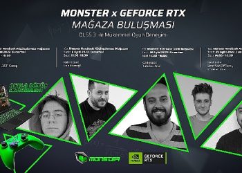 Monster x GeForce RTX Mağaza Buluşmaları başlıyor!