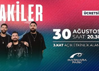 Sakiler, 30 Ağustos’ta Marmara Park AVM’de