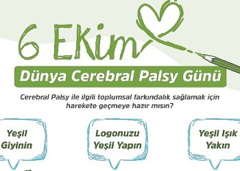 17 Milyon Cerebral Palsy’li için Logonu “Yeşil” Yap, “Yeşil” Giy, “Yeşil” Işık Yak, Farkındalık Yarat