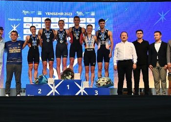 25 ülkeden 280 sportmen Yenişehir Avrupa Triatlon Kupası’nda çaba etti