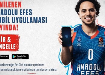 Anadolu Efes Spor Kulübü Taşınabilir Uygulaması Yenilendi