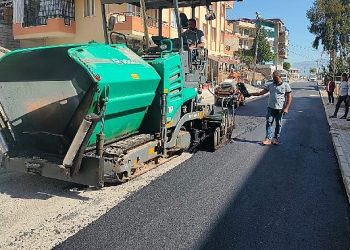 Asfaltlama grupları bu defa Yurtoğlu’nda