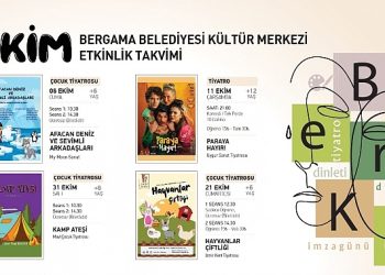 Bergama Kültür Merkezi’nde Perdeler Açıldı