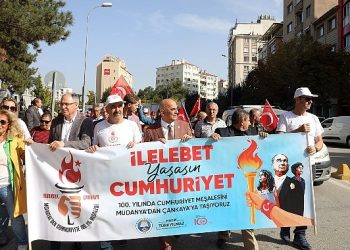 CUMHURİYET YÜRÜYÜŞÜ BEŞİNCİ GÜNDE SEYİTGAZİ’DE