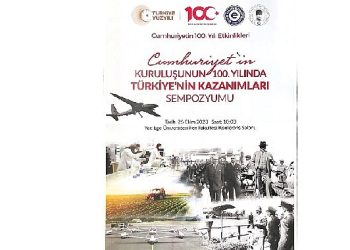 Ege Üniversitesinde (EÜ) “Cumhuriyetin 100. Yıl Etkinlikleri” devam ediyor