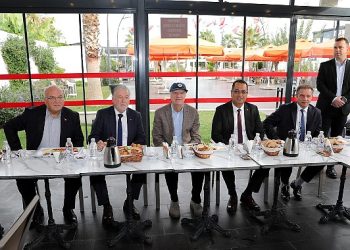 İESOB idaresi’nden lider Engin’e ziyaret