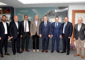 İESOB idaresi’nden lider Engin’e ziyaret