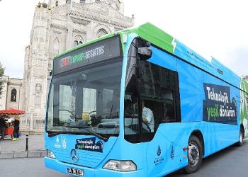 İett’nin elektrikli otobüsü yollarda