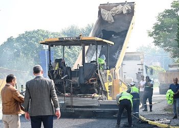 Kartepe’de İki Caddeye 3700 Ton Asfalt Serildi