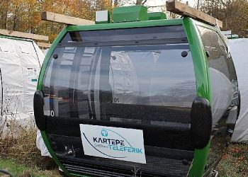 Kocaeli belediyesi: Teleferikte direkler tamam sıra taşıyıcı halatlara geldi