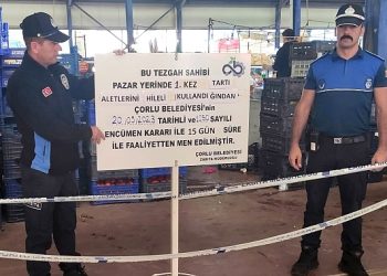 Kurallara Uymayan Pazarcılara Ceza Verildi