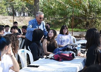 Lider Topaloğlu Öğrencilerin Konuğu Oldu