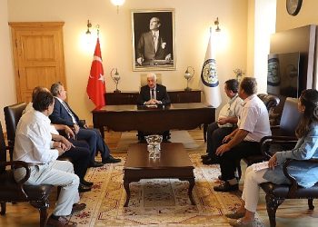 Marmaris Muhtarlarından Gürün’e Teşekkür Ziyareti