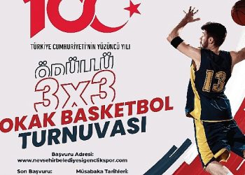 Ödüllü Sokak Basketbol Turnuvası için Müracaatlar Başladı