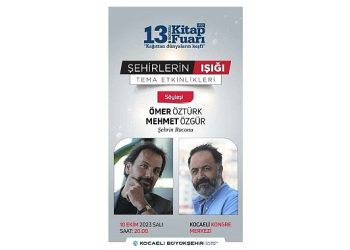 Öztürk ve Özgür’den “Şehrin raconu” isimli söyleşi