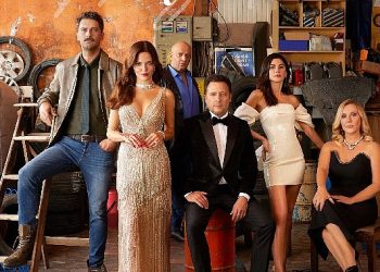 ‘Şahane Hayatım’ dizisinin afiş çekiminden backstage görüntüsü yayınlandı