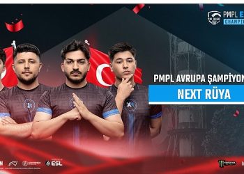 Temsilcimiz Next Düş, 4,2 milyon TL ödül havuzu bulunan PMPL Avrupa Şampiyonu oldu 