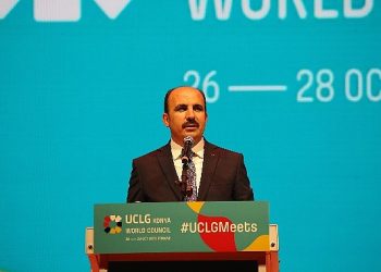 UCLG Lideri Altay: “Dünyada Barışın, Huzurun, Kardeşliğin Sağlanması İçin Ağır Uğraş Göstereceğiz”