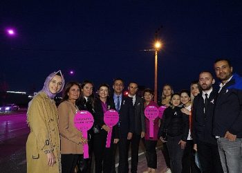 UEDAŞ ve BUİKAD Erken Teşhise Pembe Işık Tutuyor