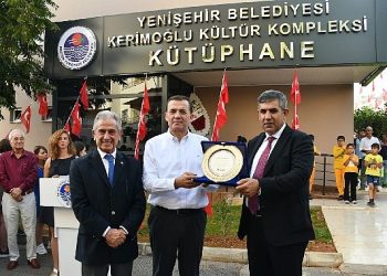 Yenişehir Belediyesi Nuri Ulusu Kütüphanesi hizmete açıldı