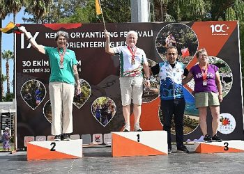 9 Memleketler arası Kemer Oryantiring Şenliği tamamlandı