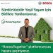 Bosch Home Comfort, yeşil hayat için tüm paydaşlarını birlikte yenilenmeye davet ettiği ‘RenewTogether’ platformunu duyurdu