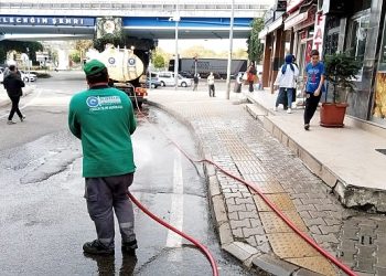 Canik Taban Köşe Temizleniyor
