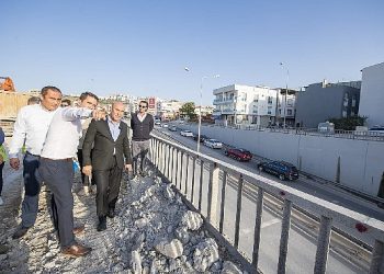 Çiğli 2. Ana Jet Üssü Karayolu Alt Geçidi’nde güçlendirme çalışmaları sürüyor