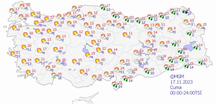 Meteorolojiden uyarı geldi: Kara kış kapıda