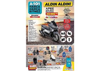 Kasım Ayının Son Gününde A101’den Kaçırılmayacak Maxi Scooter Fırsatı