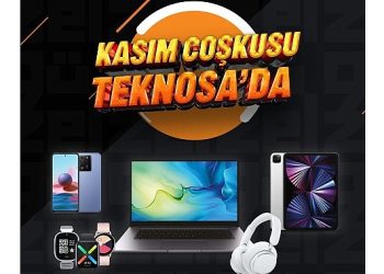 Kasım coşkusu Teknosa’da güzel!