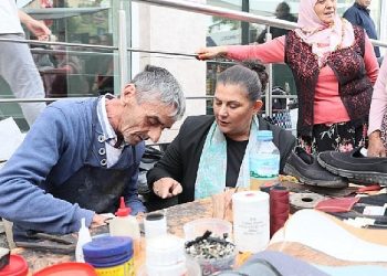 Köşklü vatandaşlar ve esnaf Çerçioğlu’na ağır ilgi gösterdi 