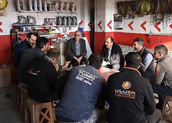 Lider Altay Zafer Sanayii’nde Çalışan Gençlerle Buluştu