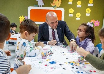 Masal Meskeni çocuklarından Lider Soyer’e sürpriz