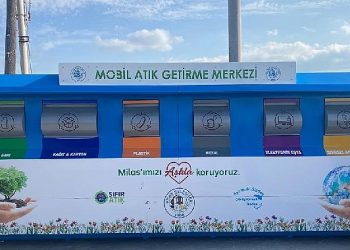 Milas belediyesi, geri dönüşüm çalışmalarını sürdürüyor
