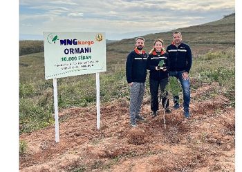MNG Kargo 10 bin fidanı toprakla buluşturdu