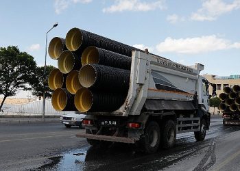 Nevşehir Belediyesi tarafından yeni sanayi bölgesinde altyapı çalışmalarına başlandı
